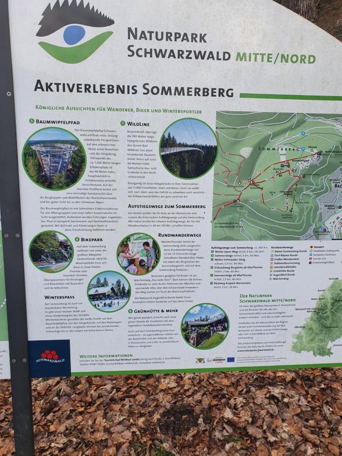 Ferienwohnung Nina Direkt In Zentrum Bad Wildbad Zewnętrze zdjęcie